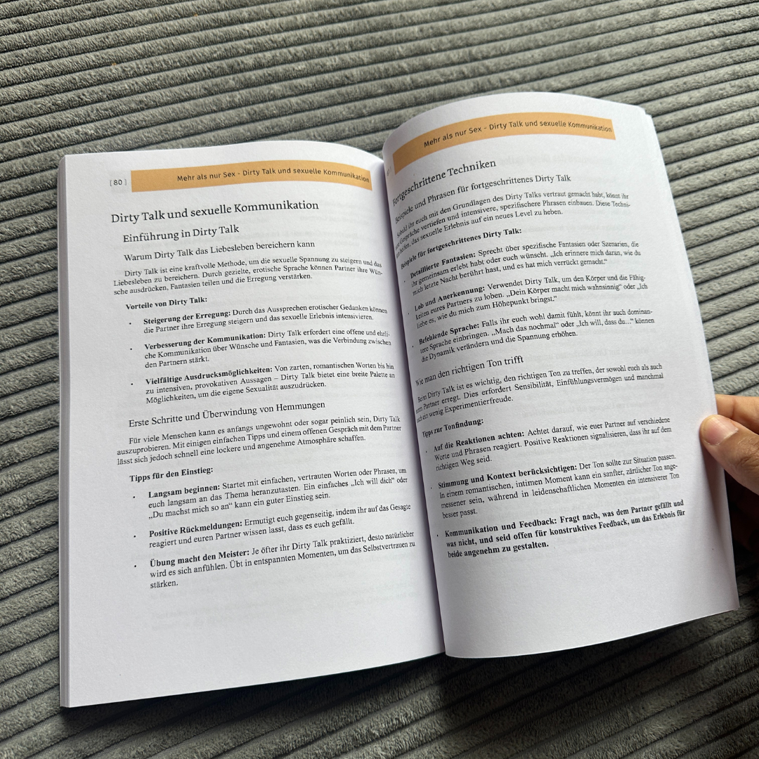 Mehr als nur Sex: Dein Ratgeber für Liebe, Leidenschaft und Kommunikation