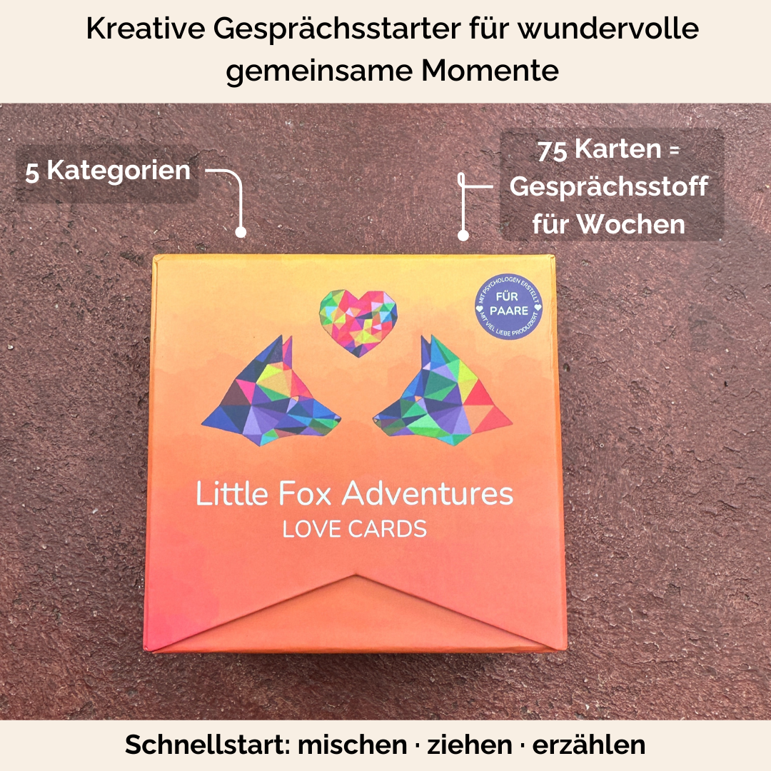 Love Cards - Kartenspiel für Paare