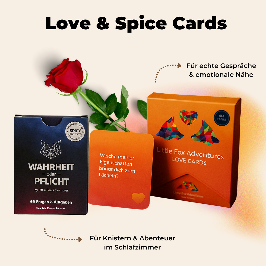 Love & Spicy Cards (+Buch: Mehr als nur Sex)